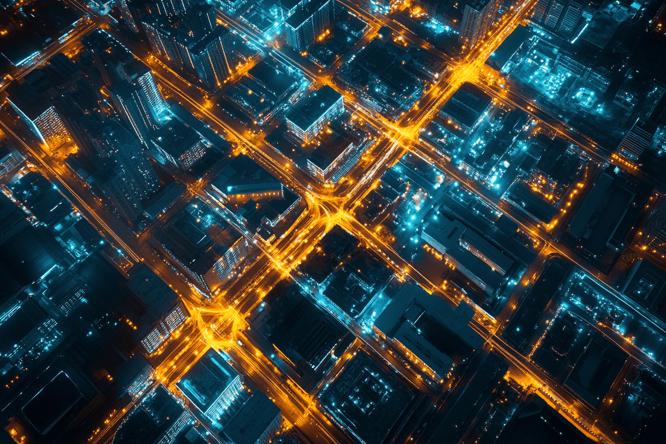 AI-powered data network scanning multiple sources for deal flow